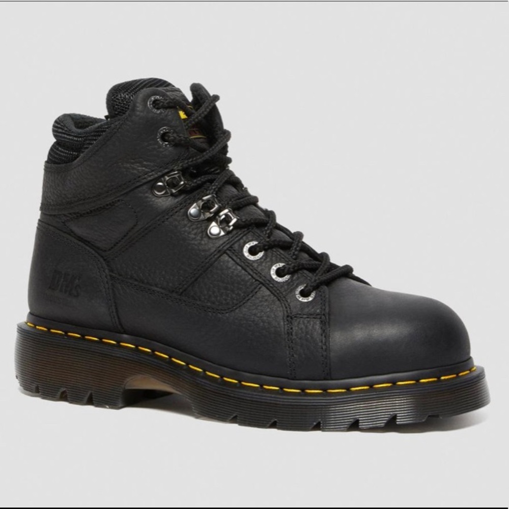 Dr Martens industrial steel toe work boots